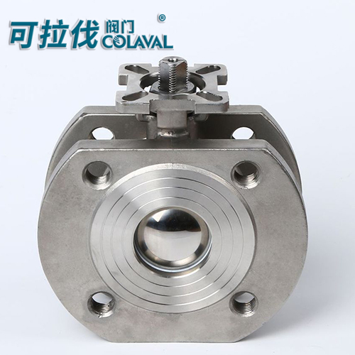 不銹鋼高平臺(tái)對(duì)夾球閥